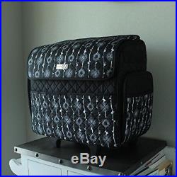 SEWING MACHINE CARRY CASE Rolling Storage Tote Carrying Luggage Travel Bag