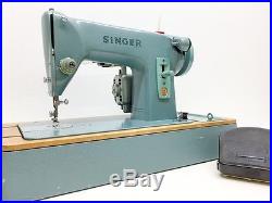 SINGER 285K SEWING MACHINE Fully Serviced + Original Carrying case