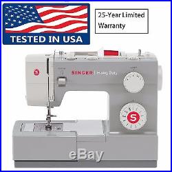 SINGER 4411 Heavy Duty Sewing Machine Household Mechanical + Hard Carrying CASE