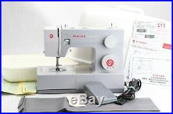 SINGER 4411 Heavy Duty Sewing Machine with Carry Case, Manuals Excellent Cond