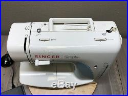 SINGER Simple Sewing Machine Model 3116 with Pedal & Carrying Case E99670