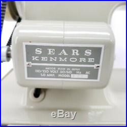 Sears Kenmore 158.13160 Sewing Machine with Pedal Carrying Case