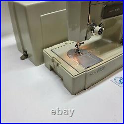 Sears Kenmore Portable Sewing Machine #5186 withFootPedal Case 158.15160 See Video