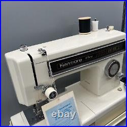 Sears Kenmore Sewing Machine 158, with Pedal & Carrying Case, Model #13500