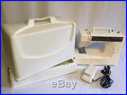 Sears Kenmore Sewing Machine with carry case 12 Stitch Model 385.1278180 EUC