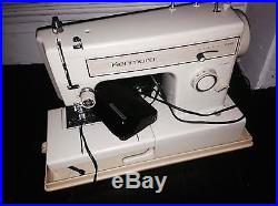 Sears Kenmore sewing machine 158-12110 with carrying case and Tools Accessories