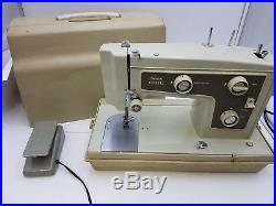 Sears Roebuck Model 148.13101 Kenmore Sewing Machine with Carrying Case Foot Pedal