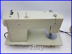 Sears Roebuck Model 148.13101 Kenmore Sewing Machine with Carrying Case Foot Pedal