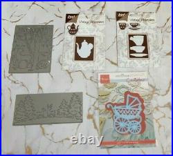 See pics Huge Bundle Cutting Dies, Embossing sheets/folders & two carry cases