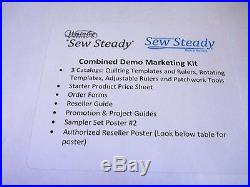 Sew Steady Wish Table 22 1/2 X 25 1/2 (SST-W) with Carrying Case