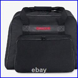 SewSafe Black Carry-All Spacious, Padded Sewing Machine & Serger Case with Dura