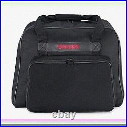 SewSafe Black Carry-All Spacious, Padded Sewing Machine & Serger Case with Dura