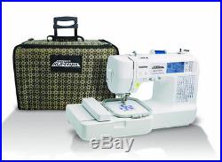 Sewing And Embroidery Machine Project Runway Computerized Rolling Carrying Case