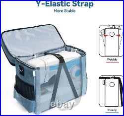 Sewing Machine Case with Wheels, Rolling Sewing Machine Tote for Carrying