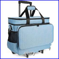 Sewing Machine Case with Wheels, Rolling Sewing Machine XL 18.1 x 9.1 x 13.5