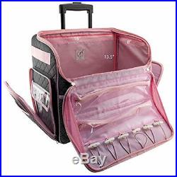 Sewing Machine Rolling Case On Wheel Large Storage Lightweight and Easy to Carry