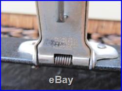 Singer 221k Featherweight Sewing Machine Original 1955 Carry Case & Metal Tray