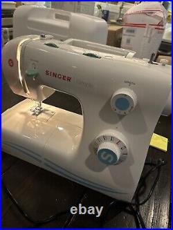 Singer 2263 Simple Mechanical Sewing Machine With Foot Pedal and Carrying Case