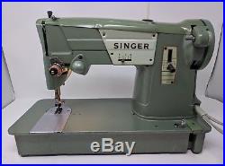 Singer 327k Steel Portable Sewing Machine Carry Case, Sew Leather Heavy Duty Sew