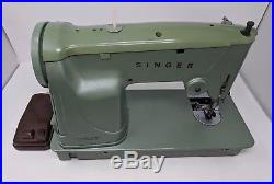 Singer 327k Steel Portable Sewing Machine Carry Case, Sew Leather Heavy Duty Sew