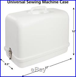 Singer 611. BR Universal Hard Carrying Case For Most Free-Arm Sewing Machines New