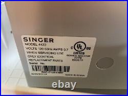 Singer Heavy Duty Sewing Machine 4423, Carry Case, Accessory Kits, Barely Used