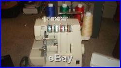 Singer Serger 236 B Extra Books Carry Case