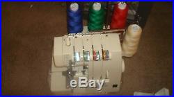 Singer Serger 236 B Extra Books Carry Case
