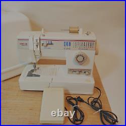 Singer Sewing Machine Model 9410 G White With Pneumatic Pedal & Carrying Case