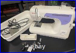 Singer Sewing Machine Purple Optimum Power Control 2638, With Carry Case, Nice