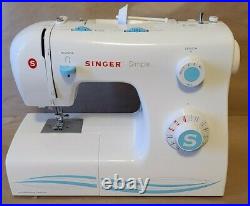 Singer Simple 2263 Sewing Machine with Pedal Carrying Case Manual CD Disc