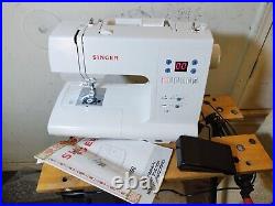 Singer Touch & Sew 7466 Sewing Machine 120 Stitch with Case, Pedal & Manual