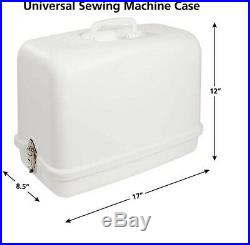Singer Universal Hard Carrying Case Sewing Machine Free Arm Serger Storage Cover