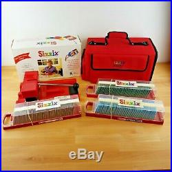Sizzix Die Cutting Machine & 3 Sizzlits With Carrying Case- Embossing- Alphabets