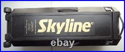 Skyline 36 Exhibit Trade Show Hard Shell Travel Carry Case Roller Wheel Mirage