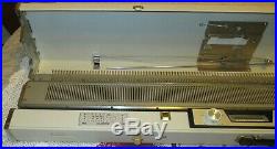 Studio Singer Silver Reed SK-301 Knitting Machine with Carrying Case 1964