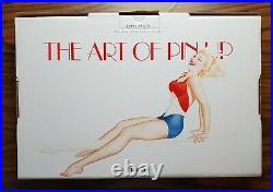 THE ART OF PIN-UP Hardcover Book Taschen Elvgren Vargas Petty In Carry Case