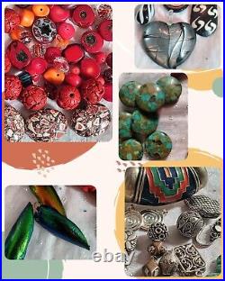 THE WHOLE KIT AND KABOODLE! FIRE MOUNTAIN GEM BEAD COLLECTION and Findings Too