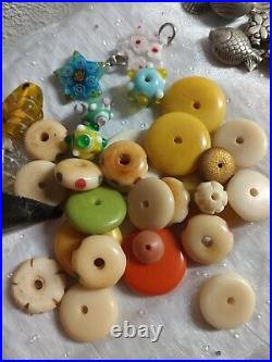 THE WHOLE KIT AND KABOODLE! FIRE MOUNTAIN GEM BEAD COLLECTION and Findings Too