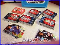 TOPPS MATCH ATTAX FOOTBALL TRADE CARD CARRY CASE/STORAGE BOX, +Mixture OF CARDS
