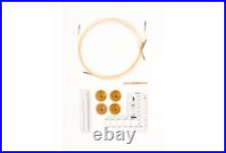 TULIP TCC-07 Switchable Bamboo Ring Needle Set Carry C Long Gray Knitting withCase