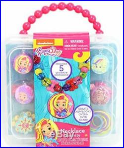 Tara Toys Sunny Day Necklace Activity Kids Jewelry Craft Kit with Carrying Case