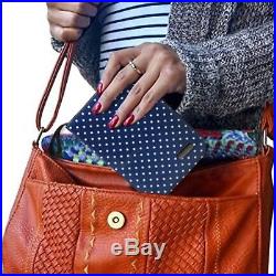 Teamoy Crochet Hook Case Travel Carry Bag for Ergonomic Crochet Hooks Kits Al