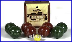 Tournament Bocce Set in Wood Box (TB2) by St. Pierre Made in USA