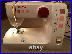 Toyota sewing machine RS2000 Series Foot Pedal Carry Handle Red/Pink Bobbin Case