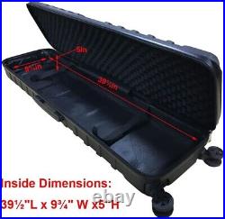 Trade Show Carrying Hard Case with Wheels INSIDE SIZE39½L x 9¾ W x 5H