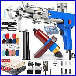 Tufting Gun Starter Kit, Carpet Trimmer Rug Making Kit Rug Gun (Dark Blue)