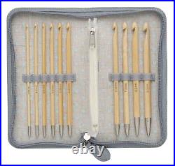 Tulip Carry T Interchangeable Bamboo Tunisian Hook Set-WithCase