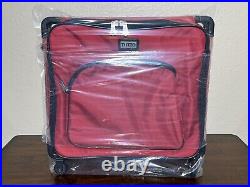Tutto Case On Wheels 20L x 14W x 18H Red Serger Sewing Machine Carry 9220CSG