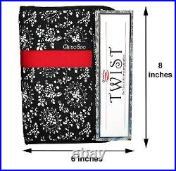 Twist Red Lace 4-Inch Small 7400-S Interchangeable Circular Knitting Needle S
